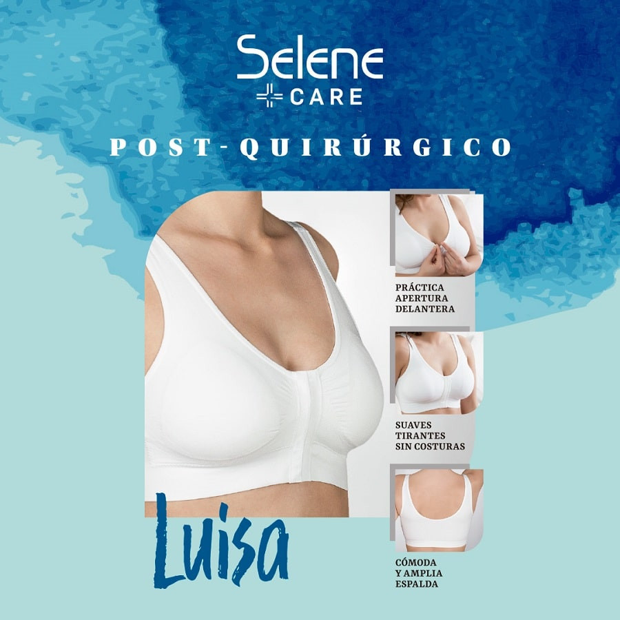 Sujetador Mastectomía Blanco