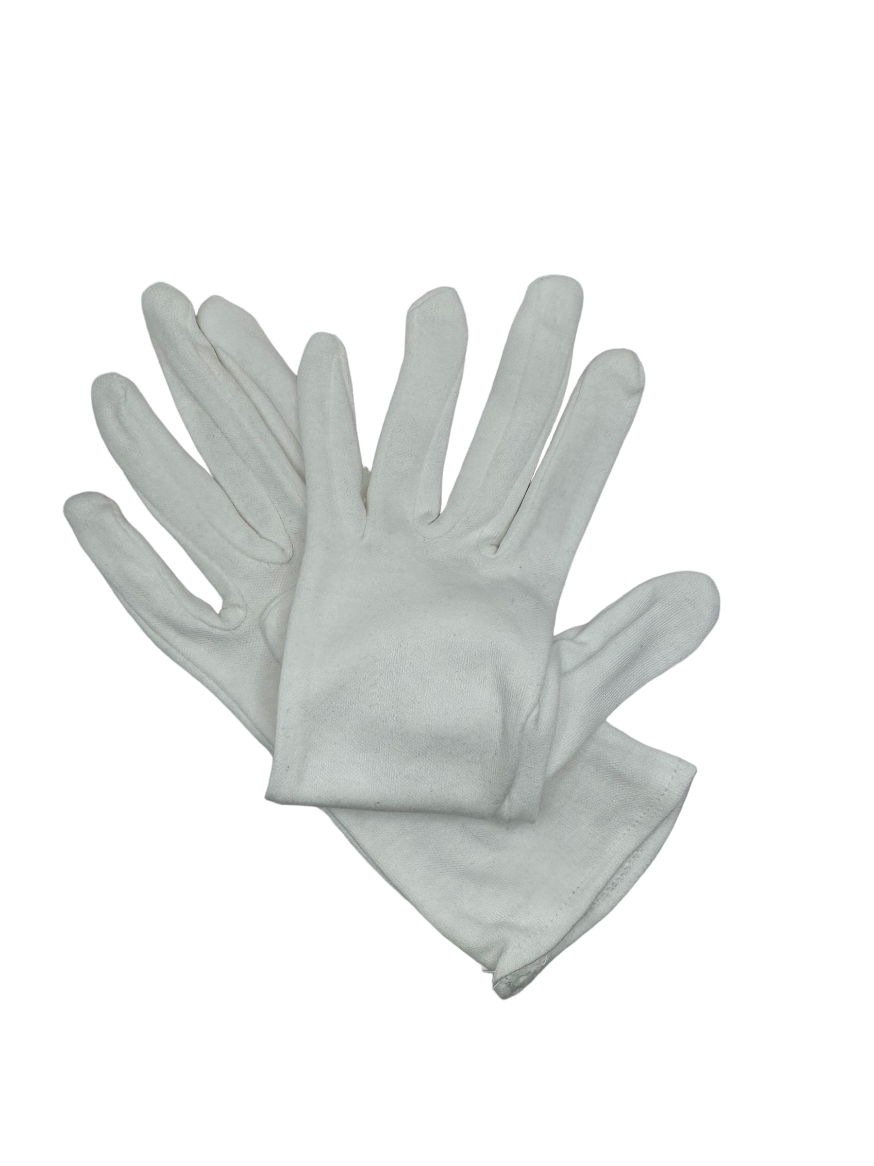 Guantes de Algodón Unisex - Colores Blanco y Negro - Imagen 3