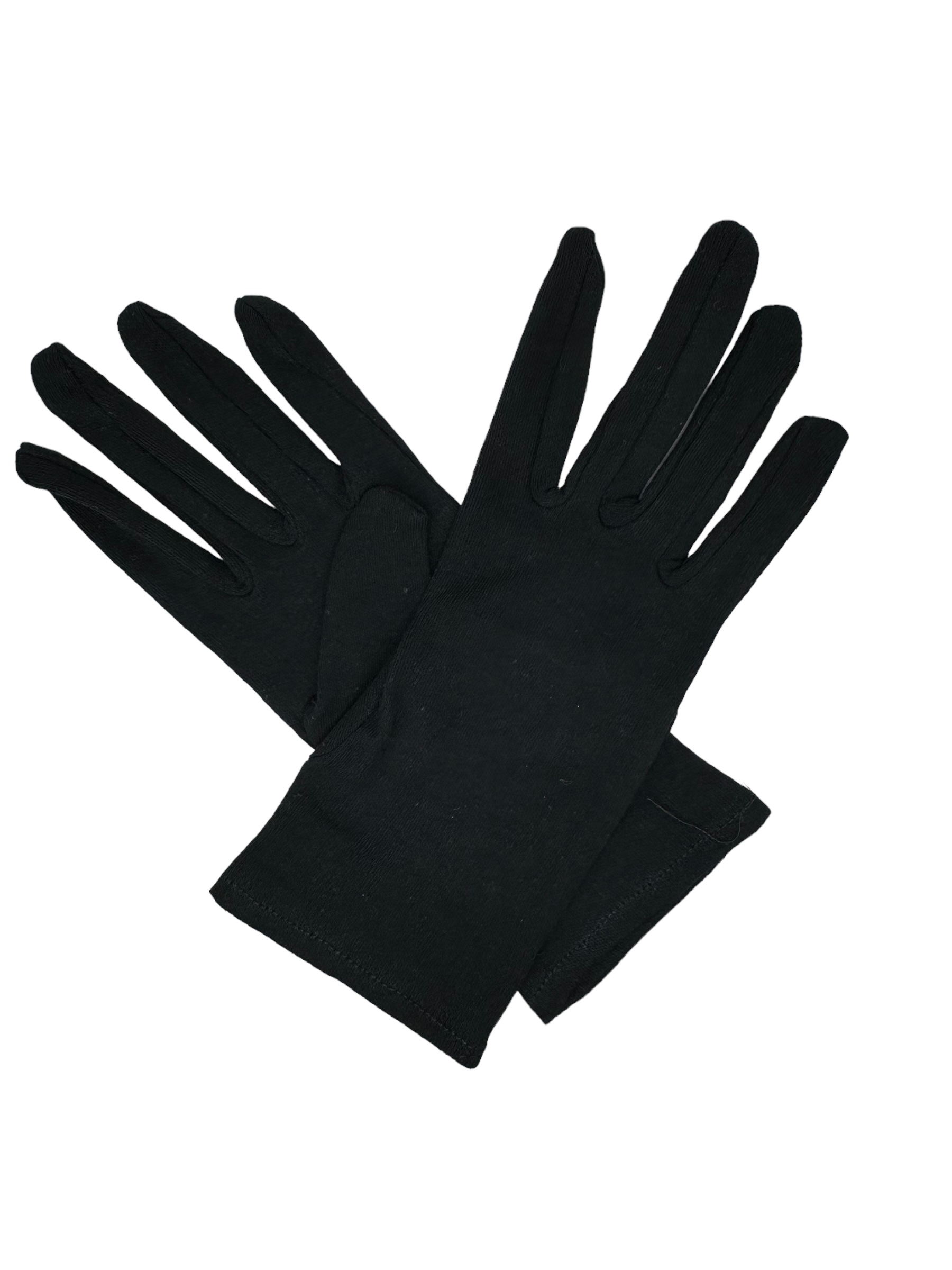 Guantes de Algodón Unisex - Colores Blanco y Negro - Imagen 2