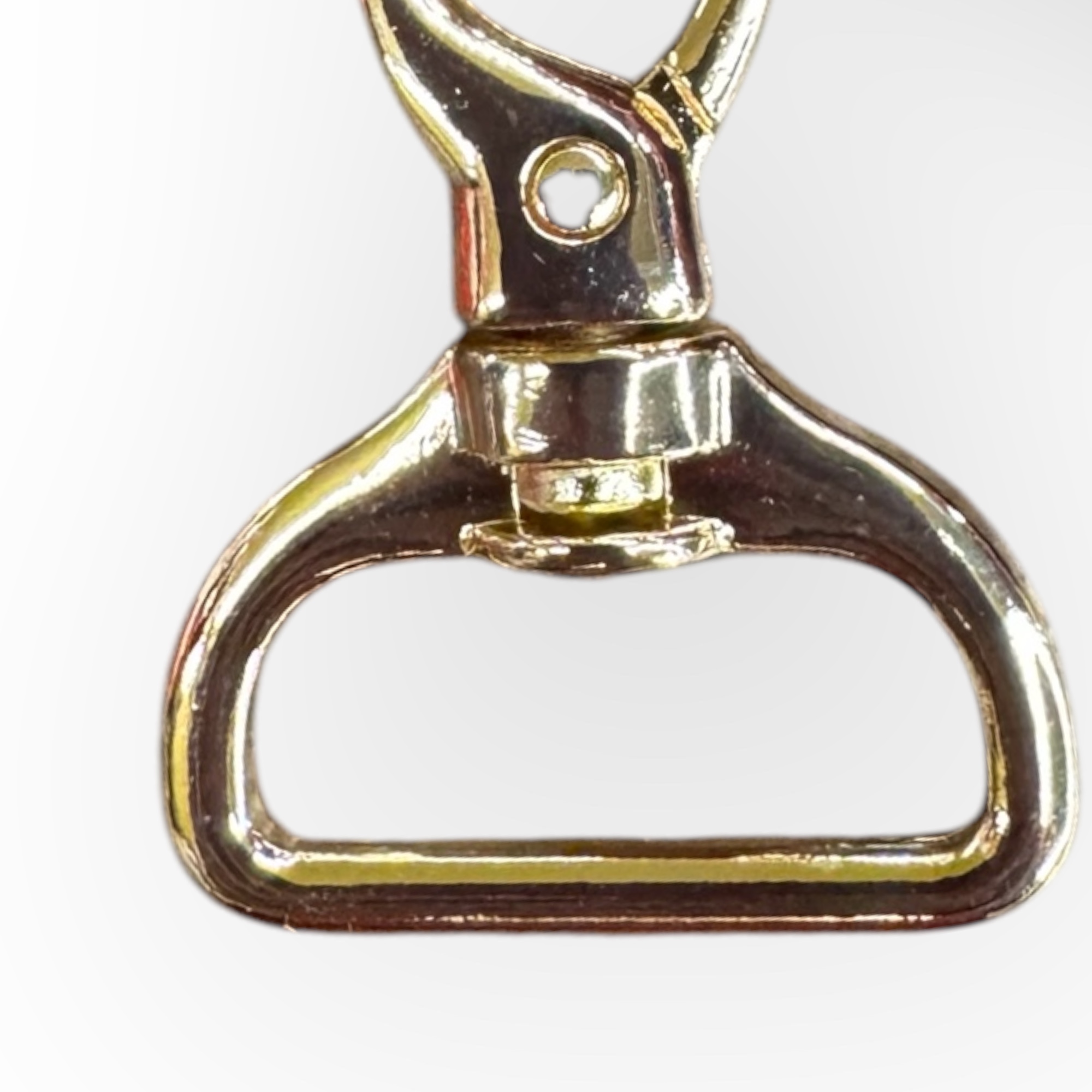 Mosquetón Giratorio Dorado para Costura y Manualidades – Ideal para Bolsos y Accesorios - Imagen 3